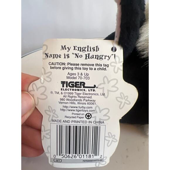 FURBY BUDDIES BEAN BAG PLUSH NON TALKING VERSION TOY VINTAGE 1999 NWT - Picture 6 of 9